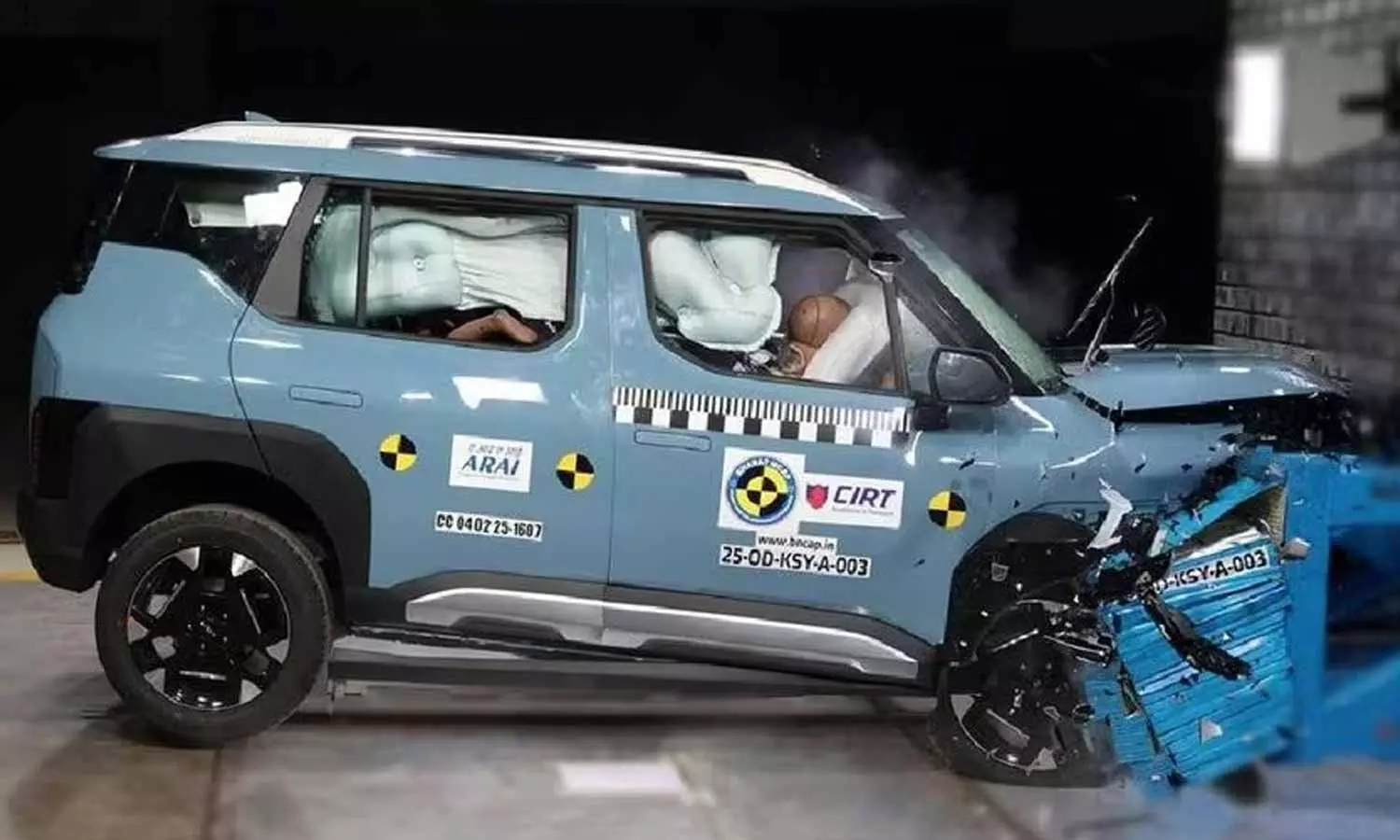 Kia Syros SUV: భద్రతలో టాటాకు సవాల్.. 8.99 లక్షల కియా సైరస్ ఎస్యూవీకి 5-స్టార్ సేఫ్టీ రేటింగ్..! Kia Syros SUV