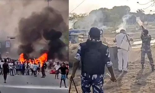 protests against Waqf amendment act led to violence in West Bengal, 3 killed, 150 arrested in Murshidabad