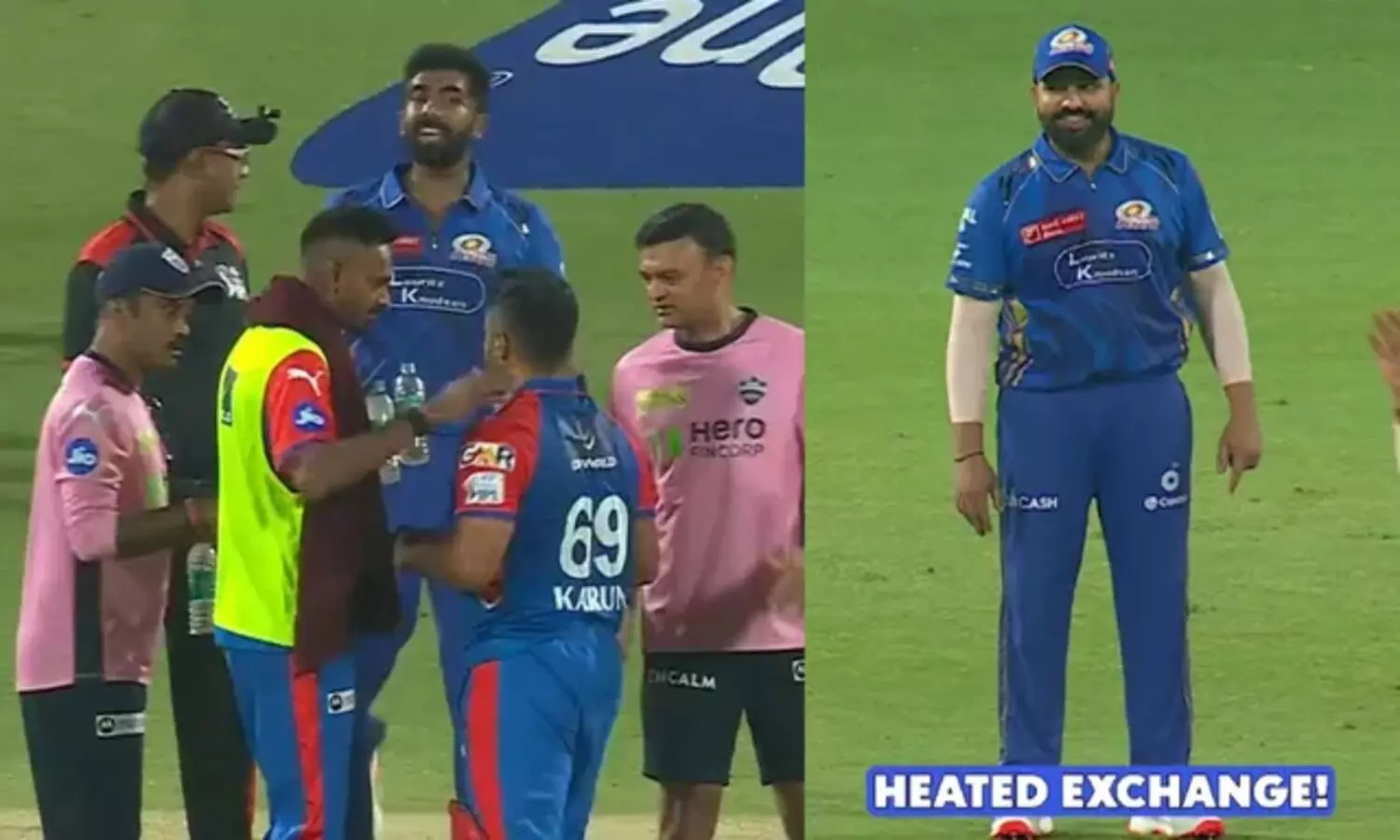 DC vs MI: బుమ్రానే వణికించాడు..కరుణ్ నాయర్..బుమ్రా మధ్య గొడవ వీడియో వైరల్