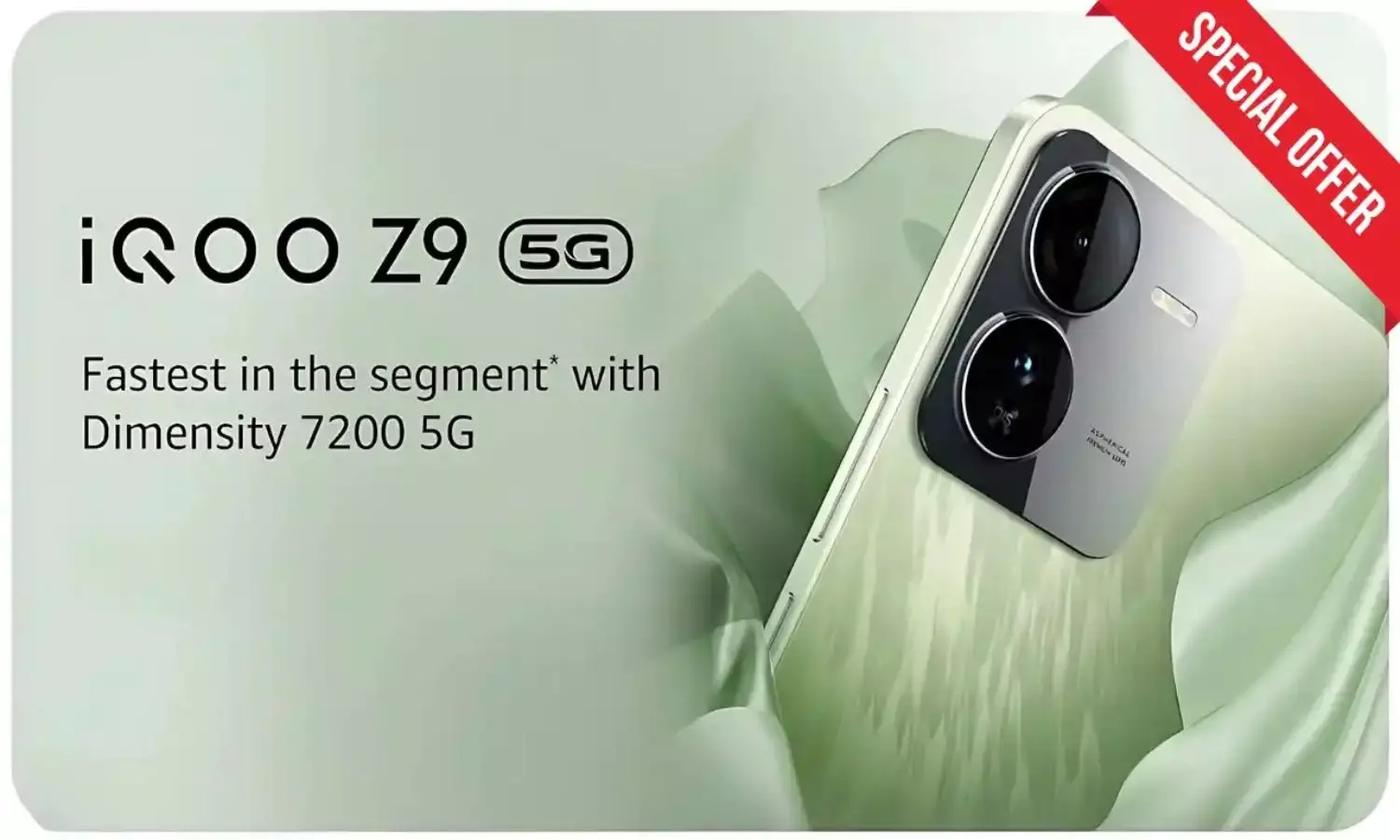 Amazon has Announced a Huge Offer on iQOO Z9x 5G buy  RS 582 per Month in EMI