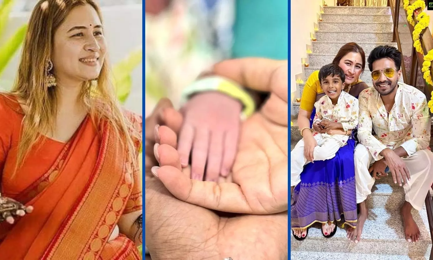 Vishnu Vishal and Jwala Gutta couple blessed with baby girl on their 4th wedding anniversary Vishnu Vishal and Jwala Gutta couple blessed with baby girl on their 4th wedding anniversary