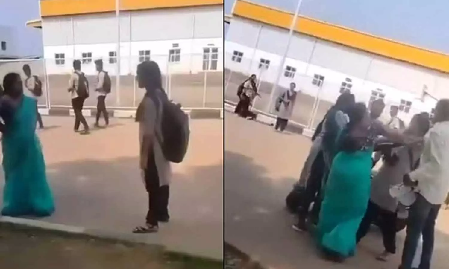 Viral Video: టీచర్ను చెప్పుతో కొట్టిన విద్యార్థిని.. ఏపీలో షాకింగ్ ఘటన Viral Video