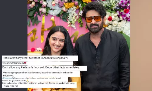 Imanvi esmail: నేను పాకిస్తాన్ అమ్మాయిని కాదు.. ప్రభాస్ హీరోయిన్ పోస్ట్ వైరల్ Imanvi esmail: నేను పాకిస్తాన్ అమ్మాయిని కాదు.. ప్రభాస్ హీరోయిన్ పోస్ట్ వైరల్