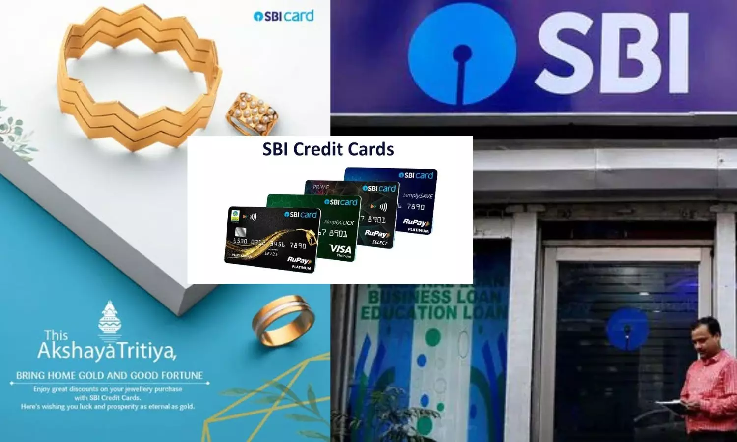 SBI Credit Card Offers: అక్షయ తృతియకు బంగారం కొంటున్నారా? ఐతే ఇది మీ కోసమే SBI Credit Card Offers: అక్షయ తృతియకు బంగారం కొంటున్నారా? ఐతే ఇది మీ కోసమే