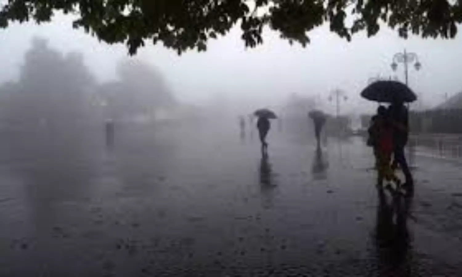 A storm has crossed the coast, bringing rain to Telugu states A storm has crossed the coast, bringing rain to Telugu states