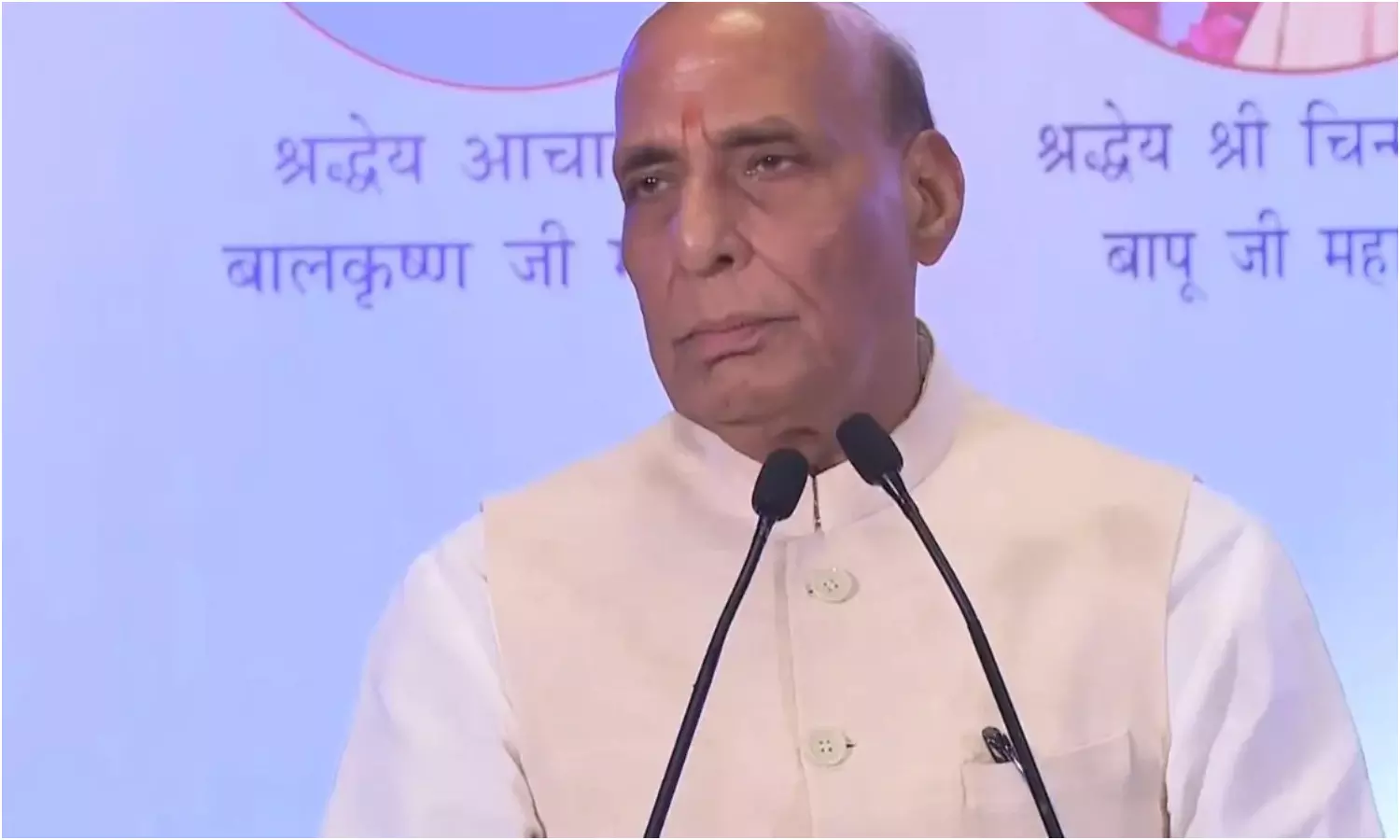 pahalgam terror attack rajnath singh strong message to pakistan whatever the people of country want it will happen