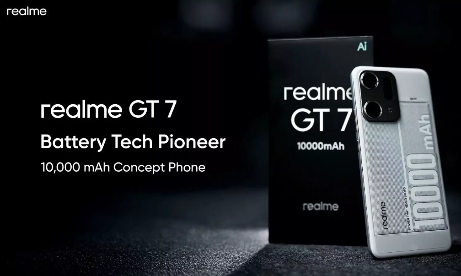 Realme GT10000mAh Concept Phone: గేమ్ ఛేంజింగ్ మొబైల్.. రియల్ నుంచి 10000mAh పవర్హౌస్.. ఆ కంపెనీలకు చెమటలే..! Realme GT10000mAh Concept Phone: గేమ్ ఛేంజింగ్ మొబైల్.. రియల్ నుంచి 10000mAh పవర్హౌస్.. ఆ కంపెనీలకు చెమటలే..!