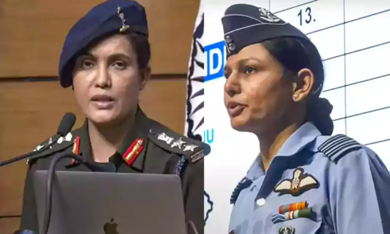 Meet the Brave Women Behind Operation Sindoor Lt Col Sofia Qureshi and Wing Commander Vyomika Singh