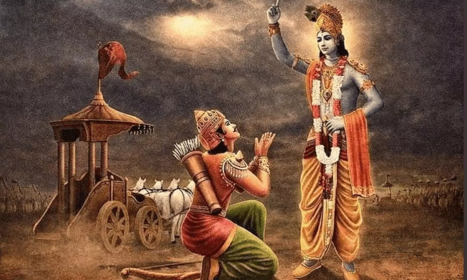 భగవద్గీత శ్లోకాల ద్వారా జీవన పాఠాలు.. ఇవి మీ జీవితాన్ని సాఫీగా నడిపించగలవు! భగవద్గీత శ్లోకాల ద్వారా జీవన పాఠాలు.. ఇవి మీ జీవితాన్ని సాఫీగా నడిపించగలవు!