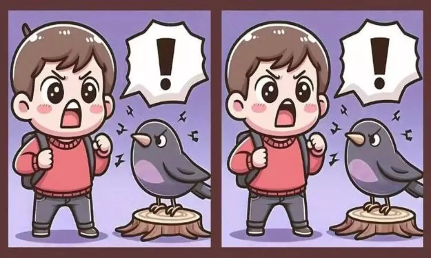 Spot the Difference Puzzle Goes Viral Can You Find the 3 Changes in 16 Seconds