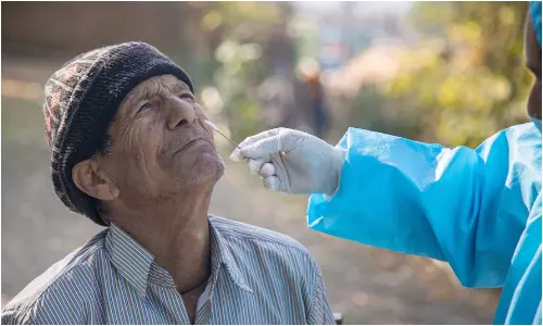 Corona Cases 564 people test positive in a single day, 5-month-old baby dies Corona Cases 564 people test positive in a single day, 5-month-old baby dies