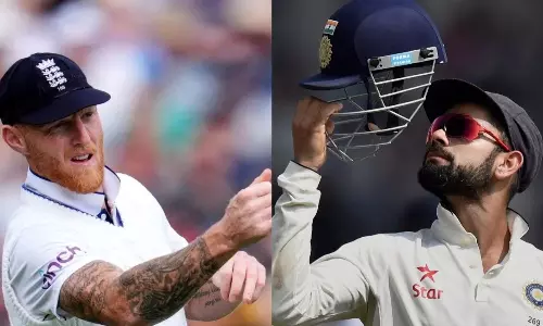 Ben Stokes : టెస్ట్ క్రికెట్కు విరాట్ గుడ్బై.. బెన్ స్టోక్స్ భావోద్వేగం! Ben Stokes : టెస్ట్ క్రికెట్కు విరాట్ గుడ్బై.. బెన్ స్టోక్స్ భావోద్వేగం!