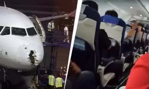 Pakistan has rejected an IndiGo pilots request to use its airspace to avoid turbulence telugu news