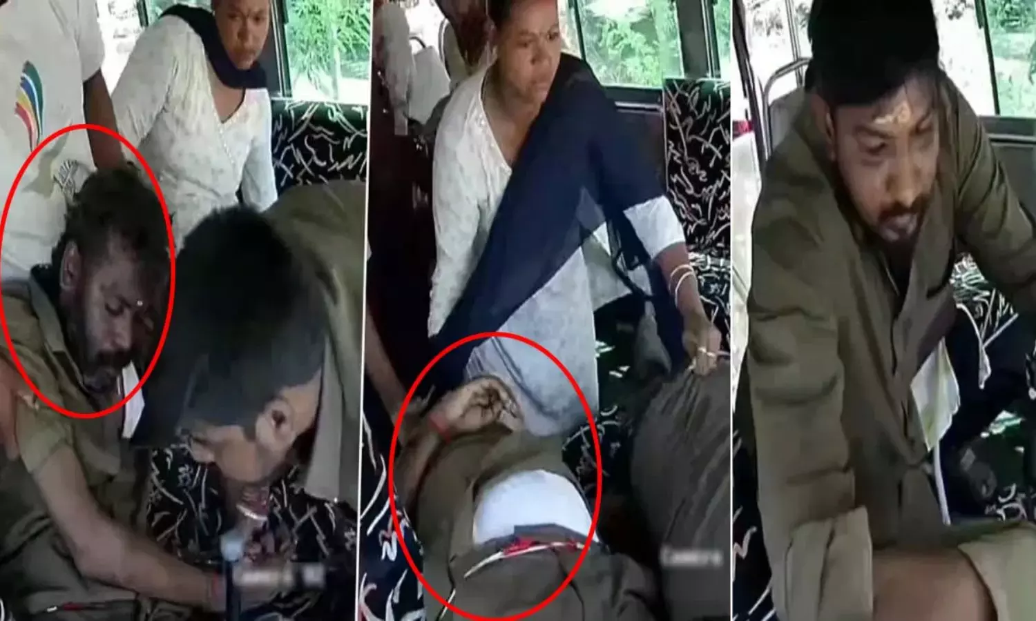 Tamil Nadu Bus Driver Dies of Heart Attack While Driving Conductors Brave Action Saves 35 Lives Tamil Nadu Bus Driver Dies of Heart Attack While Driving Conductors Brave Action Saves 35 Lives