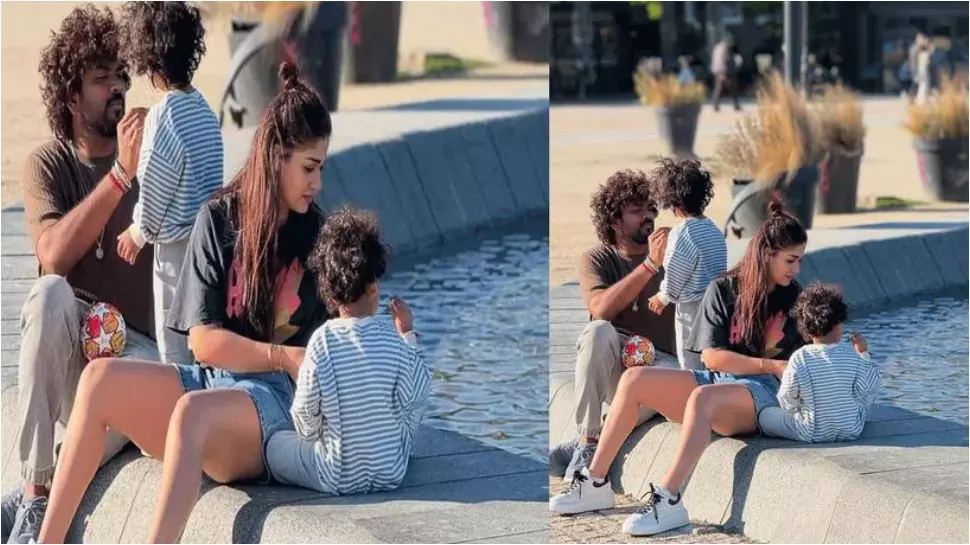 Vignesh Shivan nayanthara kids cute pics viral Vignesh Shivan nayanthara kids cute pics viral
