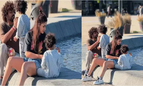 Vignesh Shivan nayanthara kids cute pics viral