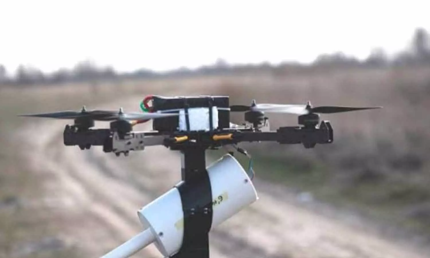Optic Fibre Drones