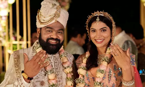 ఘనంగా ప్రముఖ నిర్మాత అజయ్ మైసూర్, నటి, బిగ్ బాస్ ఫేమ్ శుభశ్రీ నిశ్చితార్థ వేడుక, ఈ జంట కలిసి చేసిన మెజెస్టీ ఇన్ లవ్ సాంగ్ లాంఛ్