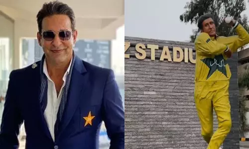 Wasim Akram Statue: హైదరాబాద్‌లో వసీం అక్రమ్ విగ్రహం వైరల్! నెటిజన్ల ట్రోల్స్ కు కారణం ఏంటి..?