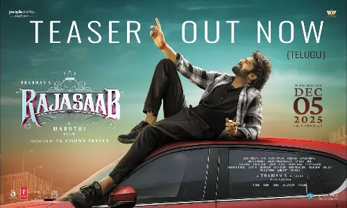 Prabhas The Raja Saab Teaser Release Prabhas The Raja Saab Teaser Release