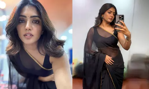 Eesha Rebba: బ్లాక్ శారీలో ఈషా రెబ్బా గ్లామర్ షో – ఫొటోలు వైరల్ Eesha Rebba: బ్లాక్ శారీలో ఈషా రెబ్బా గ్లామర్ షో – ఫొటోలు వైరల్