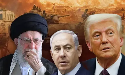 Israel Iran war Ceasefire Trump Statement Telugu