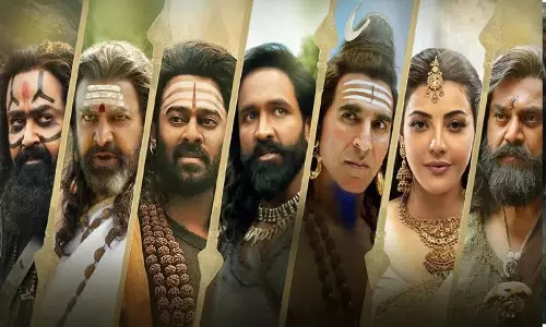 Kannappa Review : ప్రభాస్ ఎంట్రీతో పూనకాలు, విష్ణు నటనకు క్లైమాక్స్లో కంటతడి.. డ్రీమ్ ప్రాజెక్ట్ నెరవేరిందా? Kannappa Review : ప్రభాస్ ఎంట్రీతో పూనకాలు, విష్ణు నటనకు క్లైమాక్స్లో కంటతడి.. డ్రీమ్ ప్రాజెక్ట్ నెరవేరిందా?