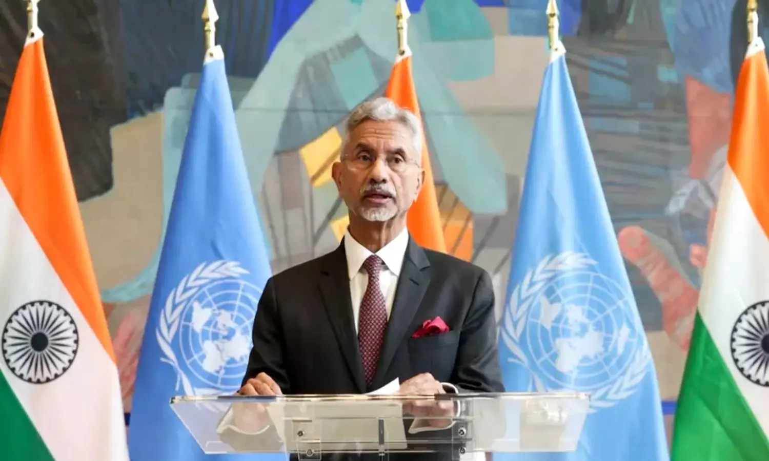 India Never Bows to Nuclear Threats Jaishankar un Pakistan Terrorism India Never Bows to Nuclear Threats Jaishankar un Pakistan Terrorism