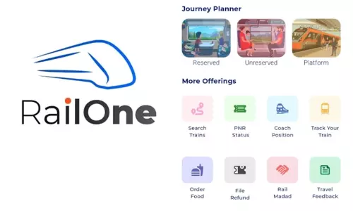 Railone App: రైల్వే సూపర్ యాప్ వచ్చేసింది.. ఇక అన్ని సేవలూ ఒకేచోట Railone App: రైల్వే సూపర్ యాప్ వచ్చేసింది.. ఇక అన్ని సేవలూ ఒకేచోట