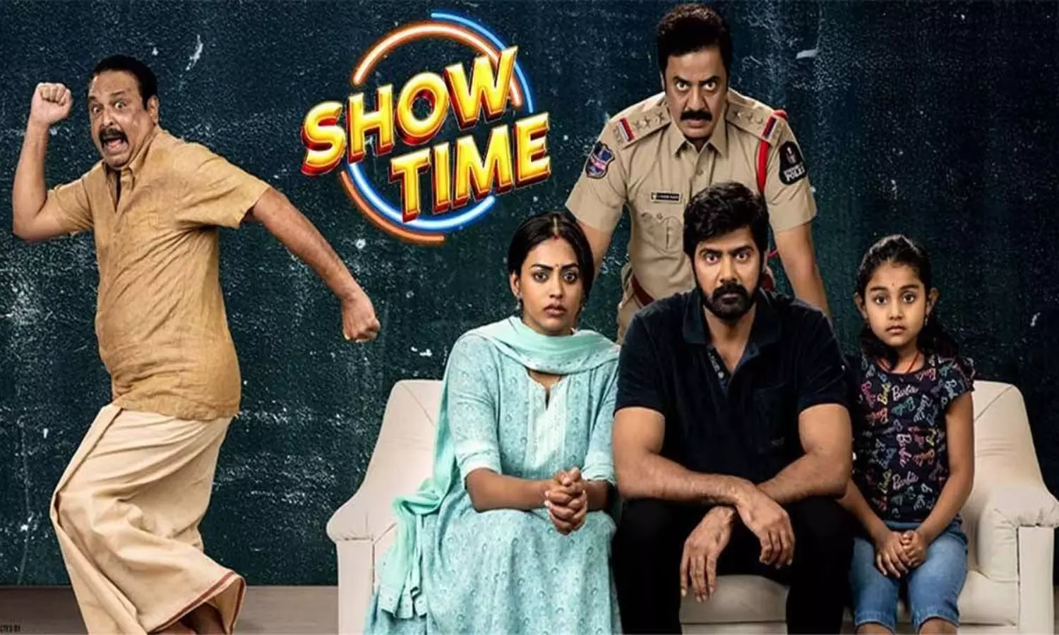 Show Time Movie Review VK Naresh Raja Ravindra Shine with Comedy