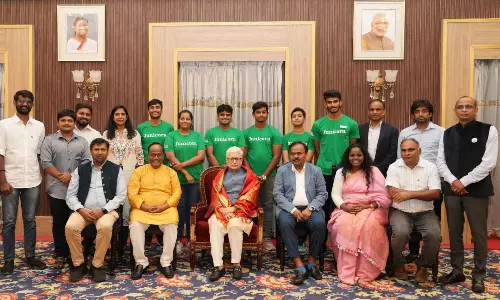 Junicorn Student Innovators Showcase Ideas to Governor for Indias Future Junicorn Student Innovators Showcase Ideas to Governor for Indias Future