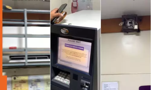 Pakistan ATM AC CCTV Lock Viral Video
