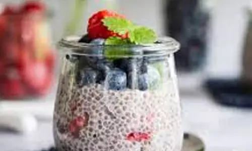 Dry Chia seeds