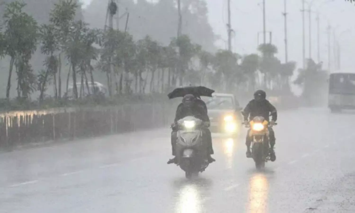Heavy Rain Alert Issued for Andhra Pradesh and Telangana for the Next Three Days Heavy Rain Alert Issued for Andhra Pradesh and Telangana for the Next Three Days