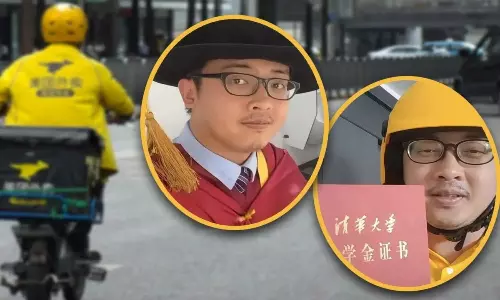 PhD, Oxford Graduate Turns Food Delivery Worker in China