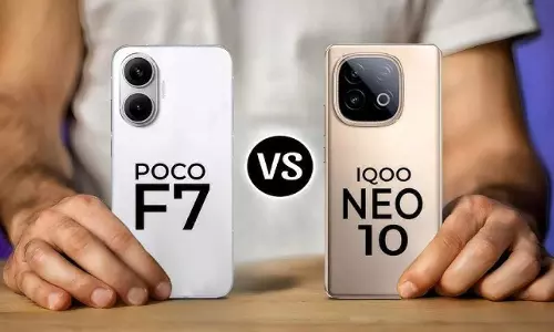 మిడ్‌రేంజ్‌ ఫోన్ల యుద్ధం: పోకో ఎఫ్7 vs ఐక్యూ నియో 10 – బెస్ట్ ఫోన్ ఏది? | Poco F7 vs iQOO Neo 10 Comparison in Telugu