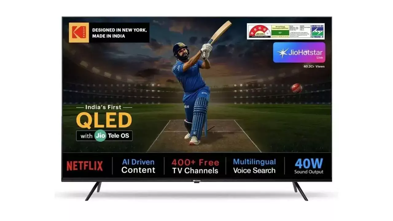 Kodak Smart TV: చౌక ధరలో కొత్త QLED టీవీలను విడుదల చేసిన కొడాక్!