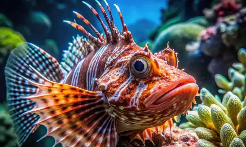 Scorpian Fish: ఊసరివల్లిలా మారే చేప..అదును చూసి ఎటాక్..సముద్రంలో డైవింగ్కి వెళ్లేవారు జర భద్రం Scorpian Fish: ఊసరివల్లిలా మారే చేప..అదును చూసి ఎటాక్..సముద్రంలో డైవింగ్కి వెళ్లేవారు జర భద్రం