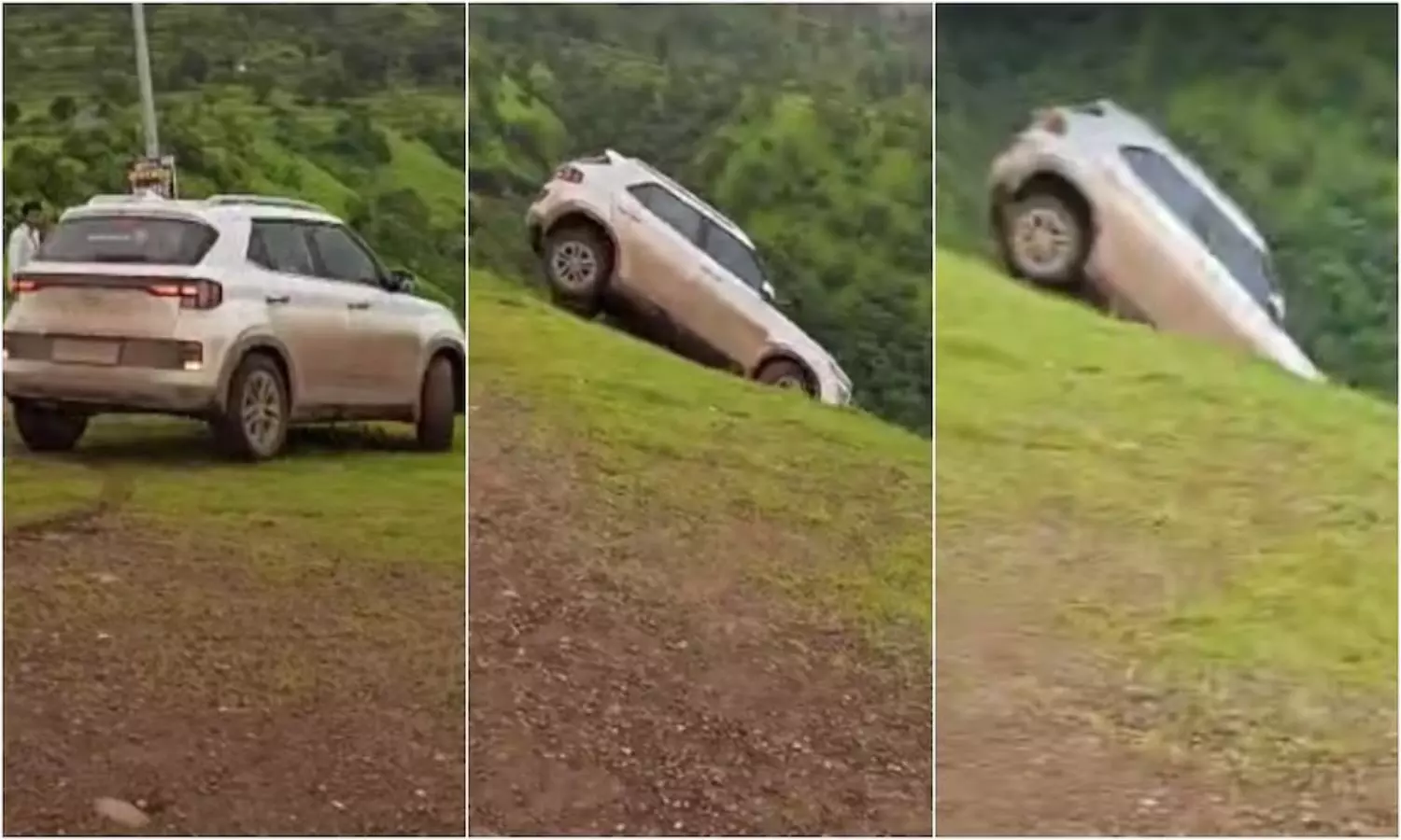 Maharashtra Car Stunt Viral Video Valley Accident Maharashtra Car Stunt Viral Video Valley Accident