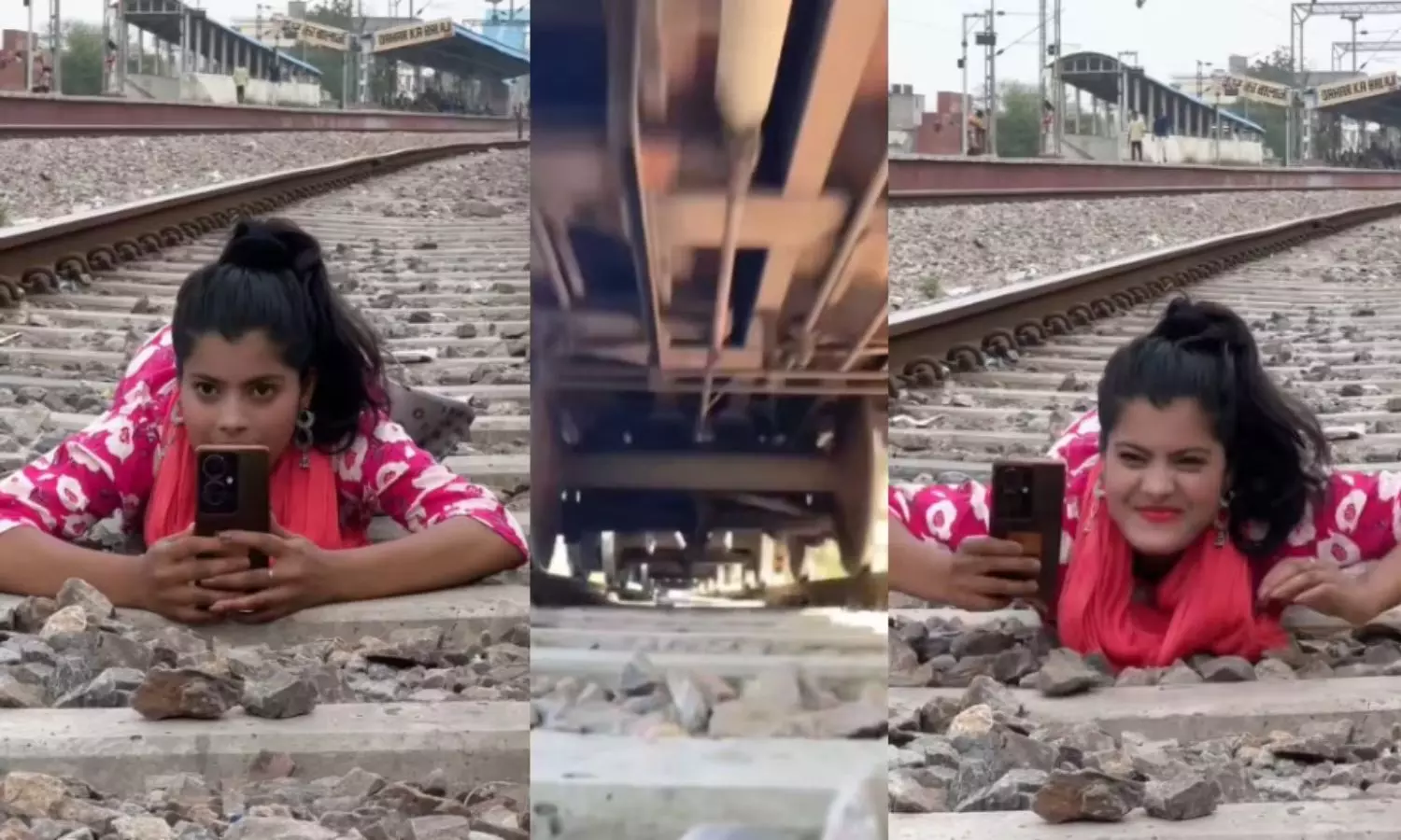 Viral Video: ఓర్నీ.. ఇదెక్కడి పైత్యం భయ్యా.!. స్పీడ్గా వస్తున్న రైలు ముందు పడుకుని మరీ..! Viral Video: ఓర్నీ.. ఇదెక్కడి పైత్యం భయ్యా.!. స్పీడ్గా వస్తున్న రైలు ముందు పడుకుని మరీ..!