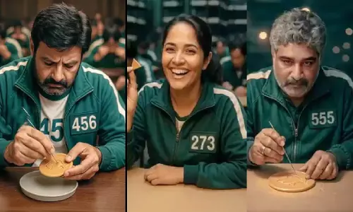 Balakrishna in Squid Game: బాలయ్య, అనసూయ స్క్విడ్ గేమ్లో అదరగొట్టారు.. Balakrishna in Squid Game: బాలయ్య, అనసూయ స్క్విడ్ గేమ్లో అదరగొట్టారు..