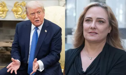 ట్రంప్‌పై అమెరికన్‌ ఆర్టిస్ట్‌ సంచలన ఆరోపణలు: ఆ రాత్రి ఆయన నన్ను ఇలా చూశారు అంటూ చెప్పిన మారియా ఫార్మర్‌