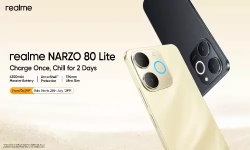 Realme Narzo 80 lite 4g phone launched in India with 6300mah battery