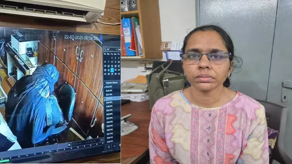 Viral: ముసుగులో వచ్చి కాలేజీలో రూ.8 లక్షల చోరీ – దొంగ ఎవరో తెలిసి అందరూ షాక్! Viral: ముసుగులో వచ్చి కాలేజీలో రూ.8 లక్షల చోరీ – దొంగ ఎవరో తెలిసి అందరూ షాక్!