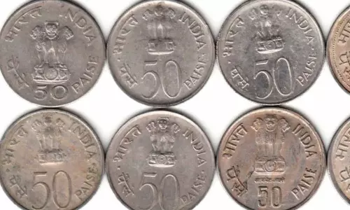50 Paise Coins