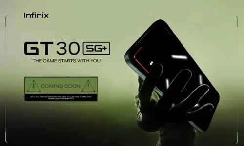 Infinix GT 30 5G Plus Launched: ఇన్ఫినిక్స్ కొత్త స్మార్ట్ఫోన్.. ఫ్లిప్కార్ట్లో ఫస్ట్ సేల్.. ఫీచర్లు ఇవేగా..! Infinix GT 30 5G Plus Launched: ఇన్ఫినిక్స్ కొత్త స్మార్ట్ఫోన్.. ఫ్లిప్కార్ట్లో ఫస్ట్ సేల్.. ఫీచర్లు ఇవేగా..!