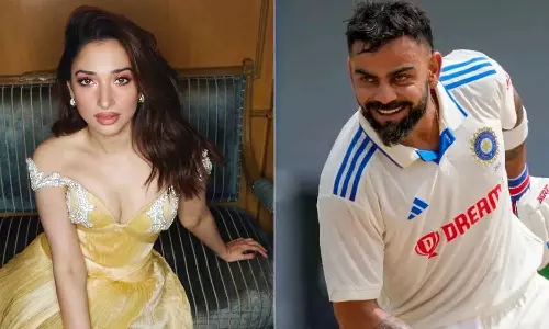 Tamannaah Bhatia: విరాట్ కోహ్లీతో డేటింగ్ వార్తలపై తమన్నా స్పందన... ఏం చెప్పిందంటే? Tamannaah Bhatia: విరాట్ కోహ్లీతో డేటింగ్ వార్తలపై తమన్నా స్పందన... ఏం చెప్పిందంటే?