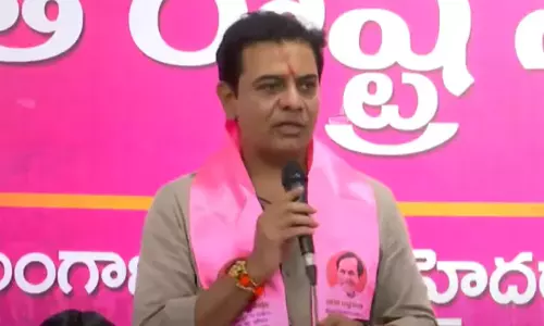 KTR: రెండున్నరేళ్లలో అధికారంలోకి వస్తాం.. అందరి లెక్కలు సరిచేస్తాం KTR: రెండున్నరేళ్లలో అధికారంలోకి వస్తాం.. అందరి లెక్కలు సరిచేస్తాం