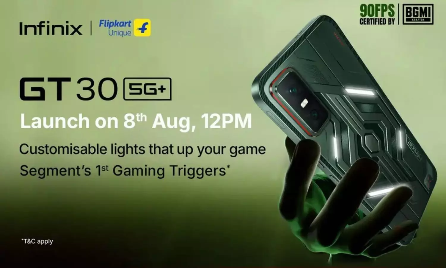 Infinix GT 30 5g Launched in India Special Price of RS 17999 Check all Details Infinix GT 30 5g Launched in India Special Price of RS 17999 Check all Details