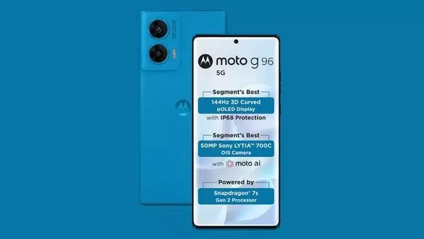 Motorola G96 5G: మైండ్ బ్లోయింగ్ డీల్.. మోటరోలా 5జీపై భారీ డిస్కౌంట్.. చీప్గా కొనేయండి..! Motorola G96 5G: మైండ్ బ్లోయింగ్ డీల్.. మోటరోలా 5జీపై భారీ డిస్కౌంట్.. చీప్గా కొనేయండి..!